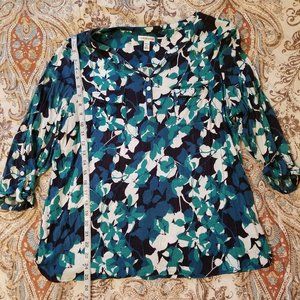Flower Print Top